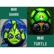 HELMET MHR /MHR TURTLE / MHR SHARK /MHR  PETRONAS /HELMET KURA 100% ORIGINAL / HELMET HALF