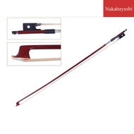 1 violin ebony bow Brazilian wood violin bow violin musical instrument accessories violin bow