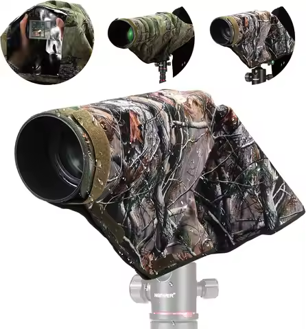 NEEWER M/L/XL Waterproof Rain Cover for Canon Sony Nikon Fujifilm DSLR Camera & Lenses up to 400 mm