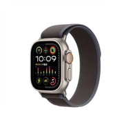 Apple Watch Ultra 2 (GPS + 行動網路)；49 公釐鈦金屬錶殼；靛青色高山錶環 - L *MREW3TA/A