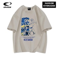 OMOS 260GSM Oversized T-Shirt Bear