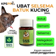KPSPro Ubat Selsema Demam Dan Batuk Kucing Herbal Ubat Kucing Bersin Cat Flu 30mL