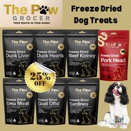 [New 25% OFF] The Paw Grocer 100% Single Protein Freeze Dried Dog Treats 72g I 7 Flavours Available