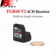 FLYSKY FGr4S 4CH 2.4G Built-in Single Antenna Bidirectional PWM/PPM/IBUS Output Receiver For FS-FG4 