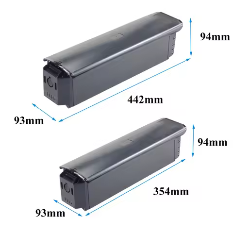 QuietKat Ebike Replacement Battery Pack 48V 10.4Ah 14Ah 15Ah 52V 17.5Ah 1000W Eshion Adult Ebike Bat