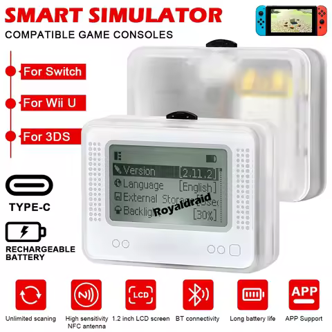 NEW Improve Gaming Experience Game Simulator Infinite Card Swipe Smart For Amiibo Emulator Universal