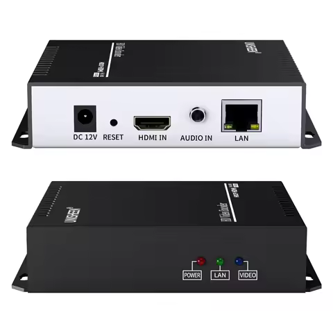 Cost-Effective RTSP IPTV Low Lantency Ip Rtmps Live Stream H265 H264 HDMI UHD 4K Video Encoder ONVIF