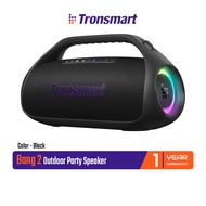 Tronsmart Bang 2 Portable Party Speaker ลำโพงปาร์ตี้แบบพกพา 90 วัตต์ มีไฟ RGB เชื่อมต่อไร้สาย รองรับ