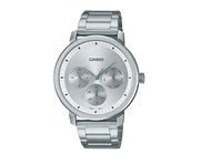 นาฬิกาข้อมือ Casio รุ่น MTP-B305D-1E / MTP-B305D-7 Eนาฬิกา นาฬิกาผู้ชาย สายสแตนเลส สายสีเงิน กันน้ำ ของแท้ 100% ประกันศูนย์เซนทรัล 1 ปี