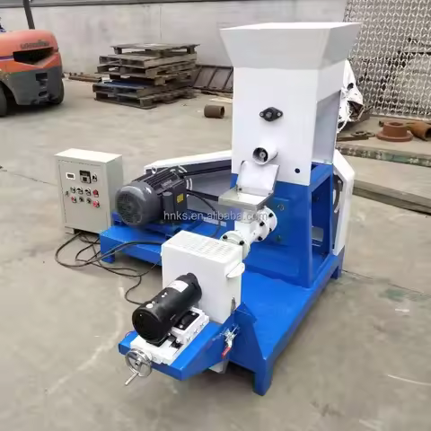 Fodder Small Sinking Pellet Floating Fish Feed Extruder Machine