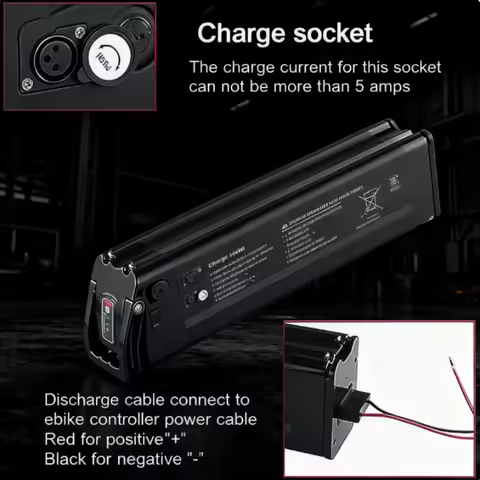 High Power 48V 20Ah 4Pin Bike Battery Pack Silverfish 24V 15Ah Lithium Ion for Bicycle Conversion Re