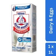 Bear Brand Sterilized UHT Milk 1L