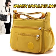 bag perempuan Beg Wanita SUOYATE Korean Fashion Nylon Waterproof Big Capacity Women Sling Bag Should