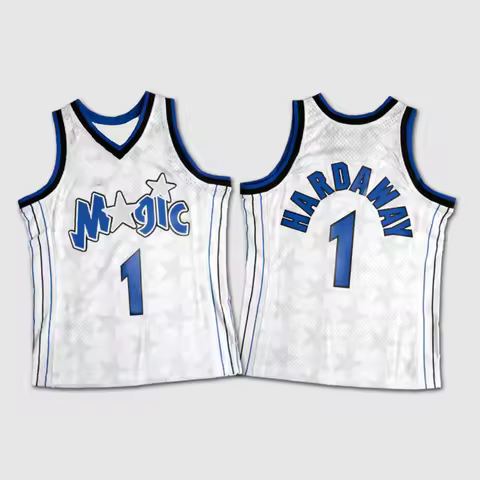 Vintage New Style Anfernee Hardaway 1998-1999 Basketball Jersey Men Clothe Basketball Vest Women Cas