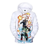 New Japan Anime My Hero Academia Hoodies Cartoon Popular Clothes