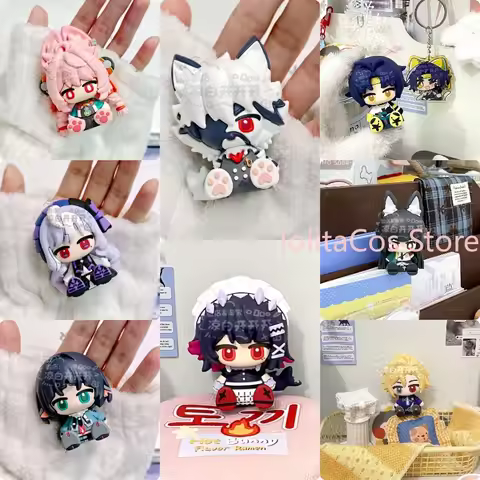 Zenless Zone Zero Ellen Joe Hoshimi Miyabi Vivian Von Lycaon Anime Figurine Ornament Badge Acrylic P