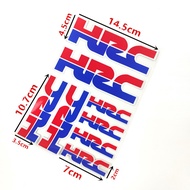 Motorcycle Bike Helmet Gas Cover Car Sticker Reflective Fit For Honda hrc HRC