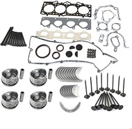20910-23C30 Engine Rebuild Overhaul Kit MLS Head Gasket Bolt Set For 1999-2012 Hyundai Elantra Tucso