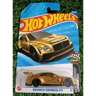 HOT WHEELS 2018 BENTLEY CONTINENTAL GT3 GOLD LOT Q 2025