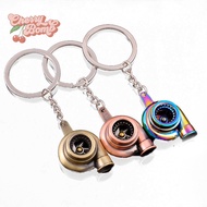 (Cherry Bomb) Turbocharger Keychain Manual Lever Car Metal Keychain Turbo Gear Pendant new