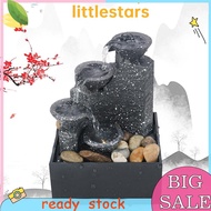 Innovative Creative Flowing Water Fountain Feng Shui Luck Home Office Decoration Tabletop Caft  [littlestars1.sg]