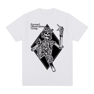 Forward Observations Group Skeleton GBRS Tshirt Harajuku Vintage Print Tops Cool Gothic Streetwear m
