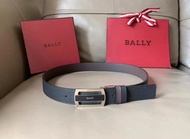 💜BALLY 巴利 牛皮腰帶 3.5CM寬 男款皮帶 情人節/生日/節日禮物 香港專享