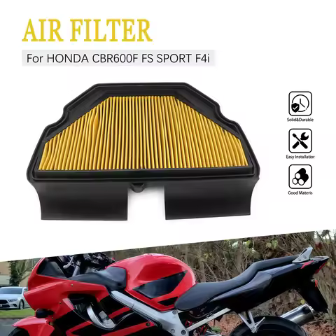 Air Filter Element reliable Replacement accessories moto For HONDA CBR600F FS SPORT F4i 2001 2002 20