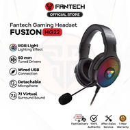 Fantech Fusion HG22 Gaming Headset | RGB Lighting | Virtual 7.1 Surround Sound | Detachable Mic