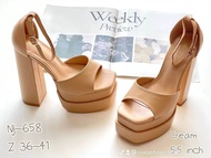 niwa shoes รองเท้าส้นสูง 5.5 นิ้ว รหัสสินค้า NJ-658
