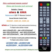 Sesuai XMA/aiwa Smart Led TV Replacement Remote Control 320DF_AS & HK320DF