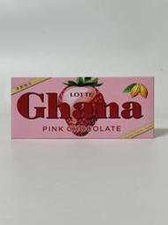 1/12新品現貨~ Lawson草莓祭商品 ~LOTTE商品 ~ghana 粉紅色加納巧克力 ~草苺風味