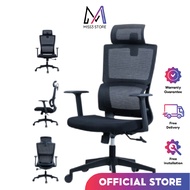 🇸🇬🔥Smart Lumbar Support Ergonomic High Back Home Office Computer chair- 233ALP series - Free Installation ！