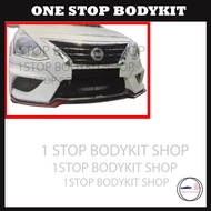 NISSAN ALMERA FACELIFT 2016 FRONT SKIRT (NM2) ABS SKIRT LIP BODYKIT