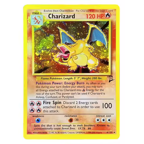 PKM Foil Cards Charizard Blastoise Venusaur Mewtwo Dragonite Zapdos Raichu 1996 1st Edition Game Col