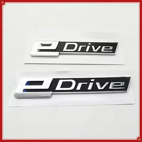 3D eDrive Emblem Car Side Fender Sticker Rear Tail Letter Badge Trunk Logo For bmw X1 X3 X4 X5 X6 x7