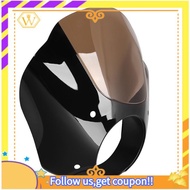 【W】Motorcycle for  Sportster XL 1200 883 Custom XL883N Gauntlet Headlight Fairing Windshield Mask Ki