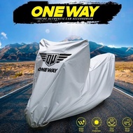 restock Sarung Cover Motor ONEWAY Silver Fazzio, Filano Waterproof