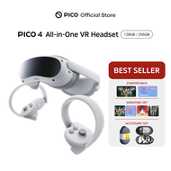 [BEST SELLER🔥] PICO 4 VR พร้อมเกม รวมเซ็ตขายดี - PICO 4 All-In-One VR Headset 4K (128GB/256GB) + STARTER PACK , ACCESSARY SET , SHOOTING SET