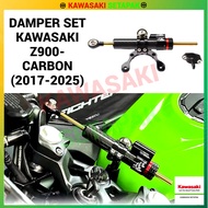 STEERING DAMPER SET KAWASAKI Z900 (17'-24') (CARBON)