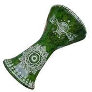 Darbuka 9 inch Wong NU mica Gmp fire Green blue