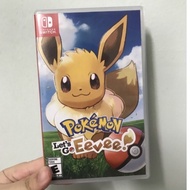 Used Nintendo Switch Game - Pokemon lets go eevee 宝可梦伊布 (Eng/Chi)