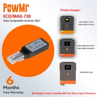 PowMr 6.2KW ไฮบริดอินเวอร์เตอร์พลังงานแสงอาทิตย์ ไฮบริดออน ออฟกริด MPPT ไฮบริดอินเวอร์เตอร์ 48V 500V