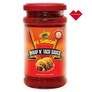 El Sabor Wrap N’ Taco Sauce 230g – Authentic Mexican Sauce | Perfect for Tacos, Wraps, Burritos, Nac