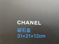 Chanel empty box 吉盒 磁石盒 31x21x12cm 頸巾 手袋 包包 bags