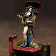 G GK Resin Character Whole Body Model Fantasy Series Oriental Woman and Dragon GK White Model Figure