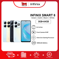 Infinix Smart 8 Smartphone (3GB RAM+64GB ROM) | Original Infinix Malaysia