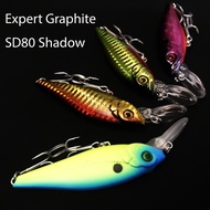 Expert Graphite SHADOW SD80 / 80mm 14g / Sinking Casting Sebarau Toman Fishing Lure