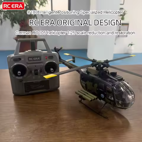 Rc Era Rc Helicopter Bo105 C180 6 Channel Remote Control Dual Brushless Optical Flow Tof Laser Altit