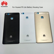 Huawei P9 Lite Battery Back Cover Plastic Door Housing Replacement Case With Adhesive Sticker Shell